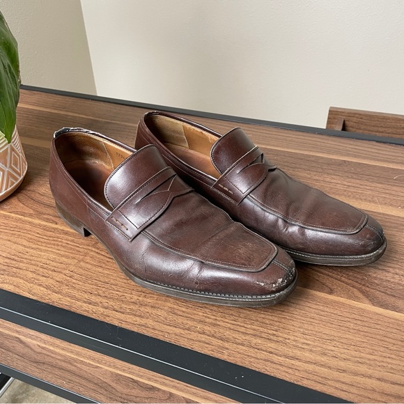 Magnanni brown loafers - Picture 4 of 4